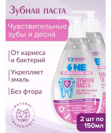 Family Cosmetics Toothpaste for sensitive teeth and gums