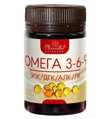 Mirrolla Omega 3-6-9 100 capsules 3 pcs - Buy Online on GoSupps.com