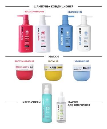NSC Set of shampoo 5pcs. + hair balm 5pcs - Buy Online on GoSupps.com