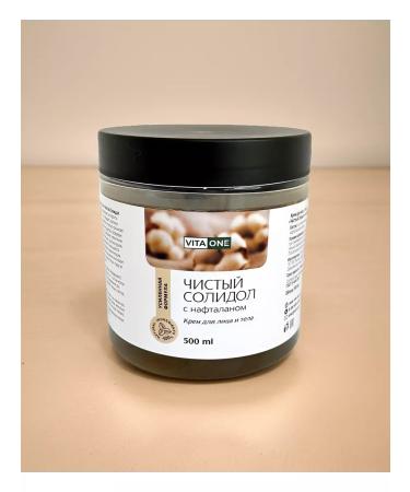 VitaOne Naphthalan cream pure solidol 500 ml