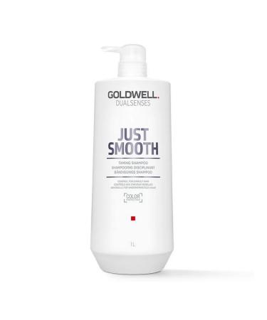 Goldwell Just smooth shampoo for smoothing naughty 1000ml - Buy Online on GoSupps.com