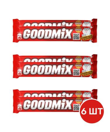 Goodmix in milk chocolate and waffle 29g 6 pcs