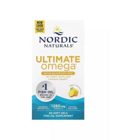 Nordic Naturals Ultimate Omega 640 mg 60pcs