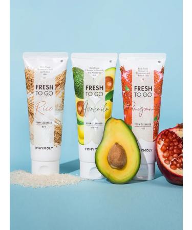Tony Moly Foam washing for face with rice bran Korea - Buy Online on GoSupps.com