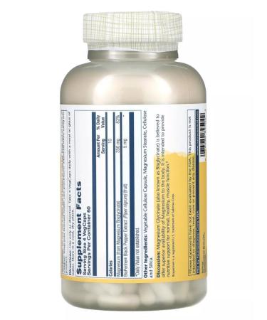 Magnesium glycinate magnesium glycinate 350 mg 240 capsules - Buy Online on GoSupps.com