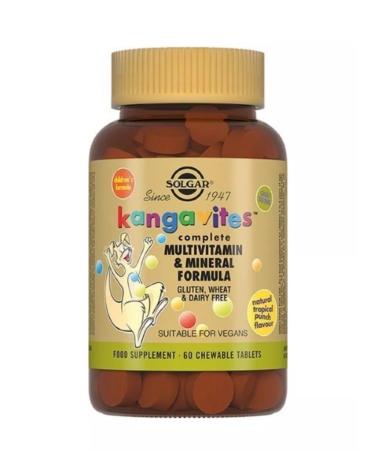 SOLGAR Kangavitest for children with multivitamins and minerals