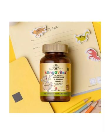 SOLGAR Kangavitest for children with multivitamins and minerals - Buy Online on GoSupps.com