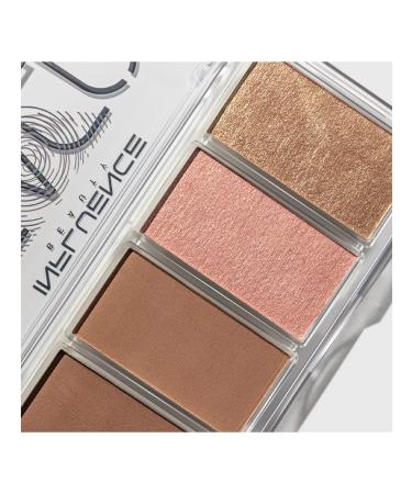 Influence Beauty Golden Decagon warm contouring palette - Buy Online on GoSupps.com