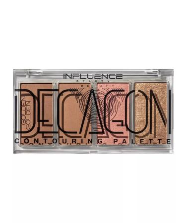 Influence Beauty Golden Decagon warm contouring palette - Buy Online on GoSupps.com