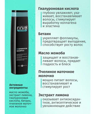 Nirvel Salusfantic shampoo Regenarator Shampoo - Buy Online on GoSupps.com