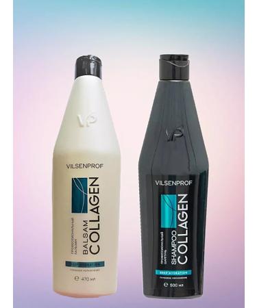 VILSENPROF Professional set of balm and collagen shampoo