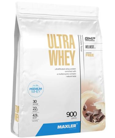 maxler Serum protein ultra whey 900 g chocolate - Buy Online on GoSupps.com