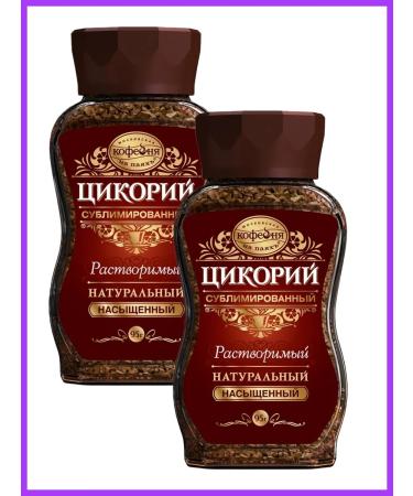 MOSCOW COFFEE SHOP ON SHARES Tsikoria saturated 2 pcs * 95 g sublimate manual transmission - Buy Online on GoSupps.com