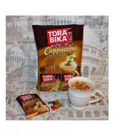 ToraBika Coffee 3 in 1 thorabic cappuccino 3 pcs * 20 pack - Buy Online on GoSupps.com