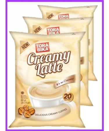 ToraBika Coffee 3 in 1 thorabica latte 3pcs*20 pack