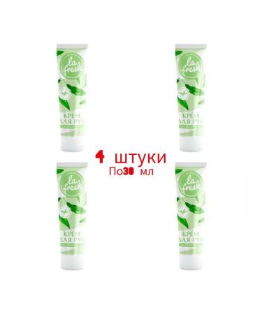 La Fresh Hand cream green tea 4*30
