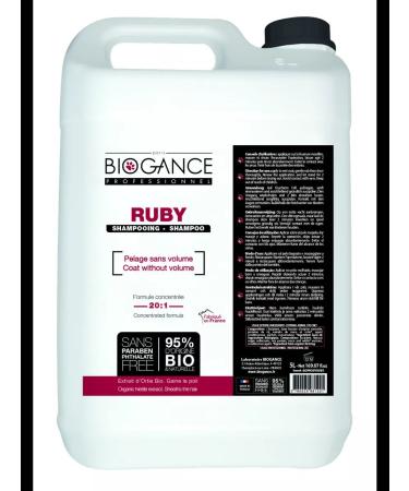 Biogance Shampoo texture concentrated Ruby 5 liters - Buy Online on GoSupps.com