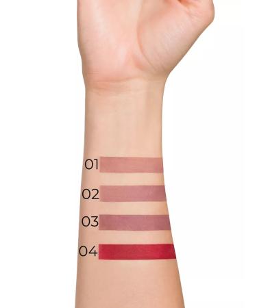 L'arte del bello Matte lipstick for the lip nude persistent tone 02 - Buy Online on GoSupps.com