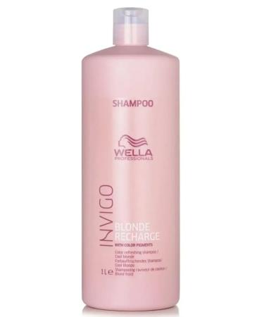 WELLA PROFESSIONALS Shampoo tinted cold blond Blond REARGE 1000ml - Buy Online on GoSupps.com