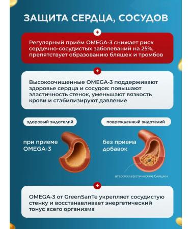 GST GreenSanTe Omega-3 Ultra dietary supplement - Buy Online on GoSupps.com