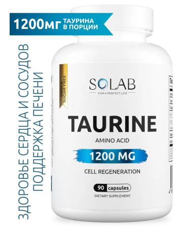 SOLAB Taurin 1200 mg 90 capsules