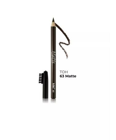 Kiki Matte 63 brown eyebrow pencil 1 g
