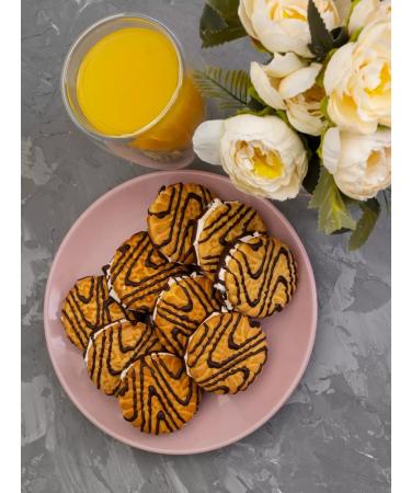 Volga Patterns Cookies - Sandwich "Symphony" with souffli - 600g - Buy Online on GoSupps.com