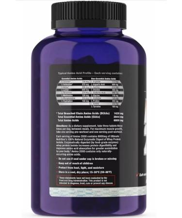 Ultimate Nutrition Ultimate amino acids 2000 complex 150 tablets - Buy Online on GoSupps.com
