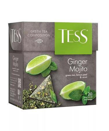 TESS Green tea in Ginger Mojito 20 bags 4pcs - Buy Online on GoSupps.com