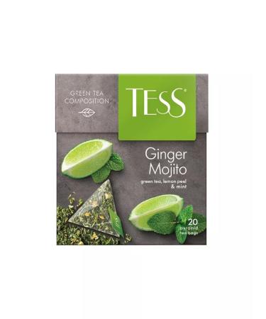 TESS Green tea in Ginger Mojito 20 bags 4pcs - Buy Online on GoSupps.com