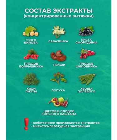 bee and man Herbal collection for veins and vessels - Buy Online on GoSupps.com