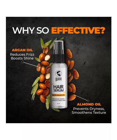 Beardo Hair serum Hair Serum 50ml - Buy Online on GoSupps.com