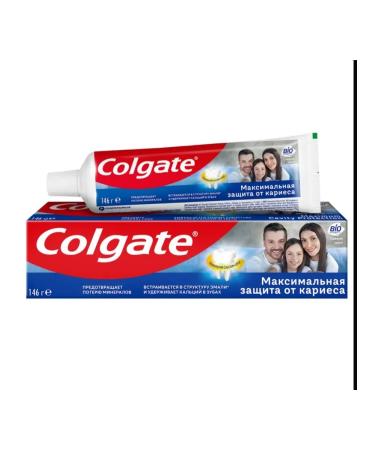 COLGATE Toothpaste maximum protection against caries 146g - Buy Online on GoSupps.com