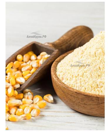 AltaiKrupaRF Whole -grain corn cornflower without gluten 5 kg - Buy Online on GoSupps.com