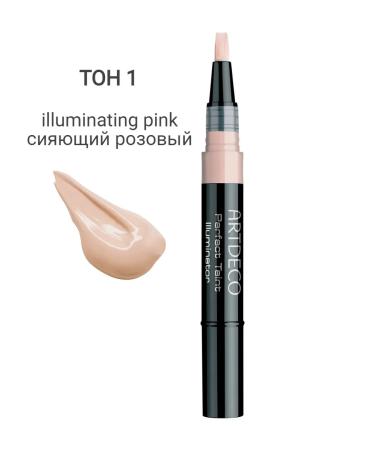 Artdeco Consilery with a Perfect Teint Illuminator brush tone 1