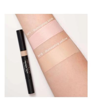 Artdeco Consilery with a Perfect Teint Illuminator brush tone 1 - Buy Online on GoSupps.com