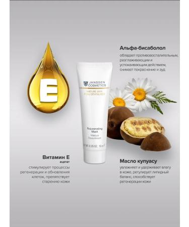 Janssen Cosmetics Face mask cream moisturizer from wrinkles 10 ml - Buy Online on GoSupps.com