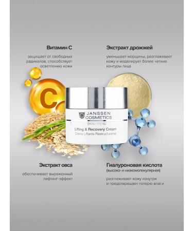 Janssen Cosmetics Anti -aging lifting Cream for neckline Cream 50 ml - Buy Online on GoSupps.com