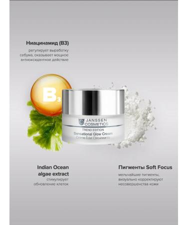 Janssen Cosmetics Moisturizing face cream from wrinkles for skin radiance 50 ml - Buy Online on GoSupps.com