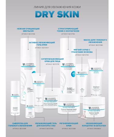 Janssen Cosmetics Scrub piling for dry skin of the face 50 ml - Buy Online on GoSupps.com