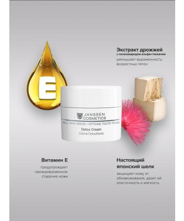 Janssen Cosmetics Moisturizing face cream from detox wrinkles 50 ml - Buy Online on GoSupps.com