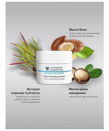 Janssen Cosmetics Moisturizing face cream anti -aging 50 ml - Buy Online on GoSupps.com