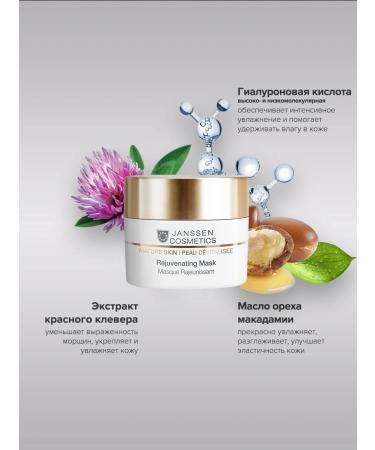 Janssen Cosmetics Face mask moisturizing from wrinkles 50 ml - Buy Online on GoSupps.com