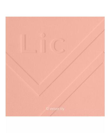 Lic Face blush dry face Blush 12 Velvet Lily - Buy Online on GoSupps.com
