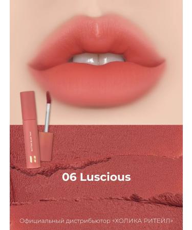 Holika Holika Korean matte tint for the lips 06 luscious - Buy Online on GoSupps.com