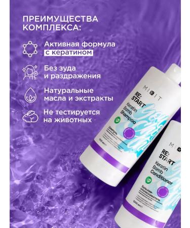 MIXIT Hair shampoo and balm restoring restart - Buy Online on GoSupps.com