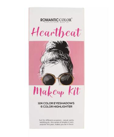 Romantic Color Palette of eyelids and highlighters - Buy Online on GoSupps.com