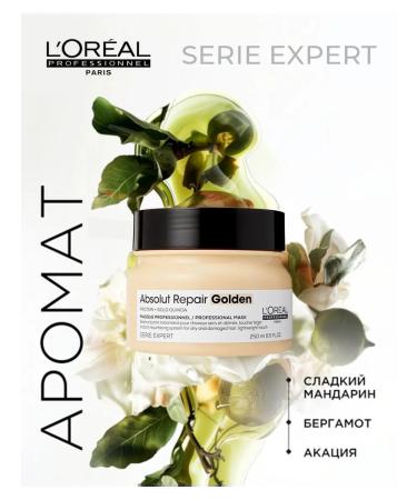 L'Oreal Professionnel ABSOLUT Repair mask for damaged hair Serie Expert - Buy Online on GoSupps.com