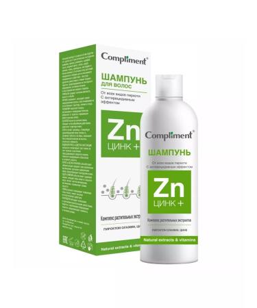 Compliment Hair shampoo from zinc dandruff+ 200ml*2pcs - Buy Online on GoSupps.com