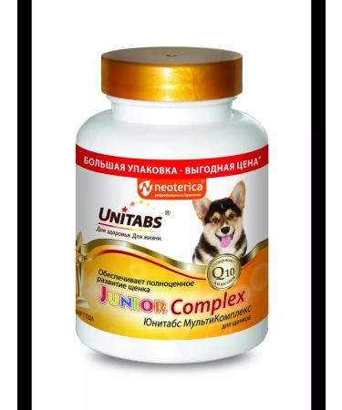 Multicompplex Unitabs Juniorcomplex with Q10 for puppies 200Tab